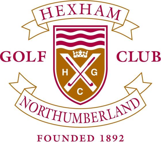 The Hexham Golf Club crest, founded 1892